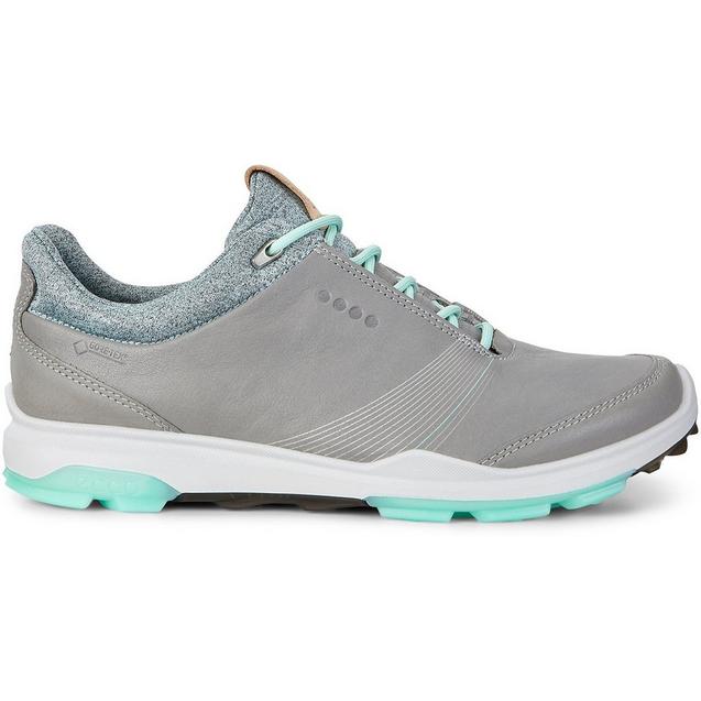 Womens Goretex Biom Hybird 3 Spikeless Golf Shoe - GRY/GRN ECCO