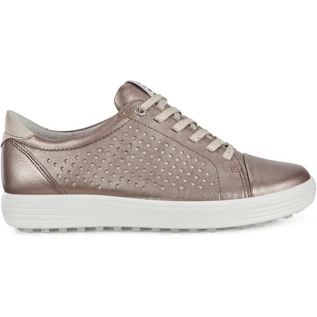 Womens Casual Hybird Spikeless Golf Shoe - BRNZ/BRNZ ECCO