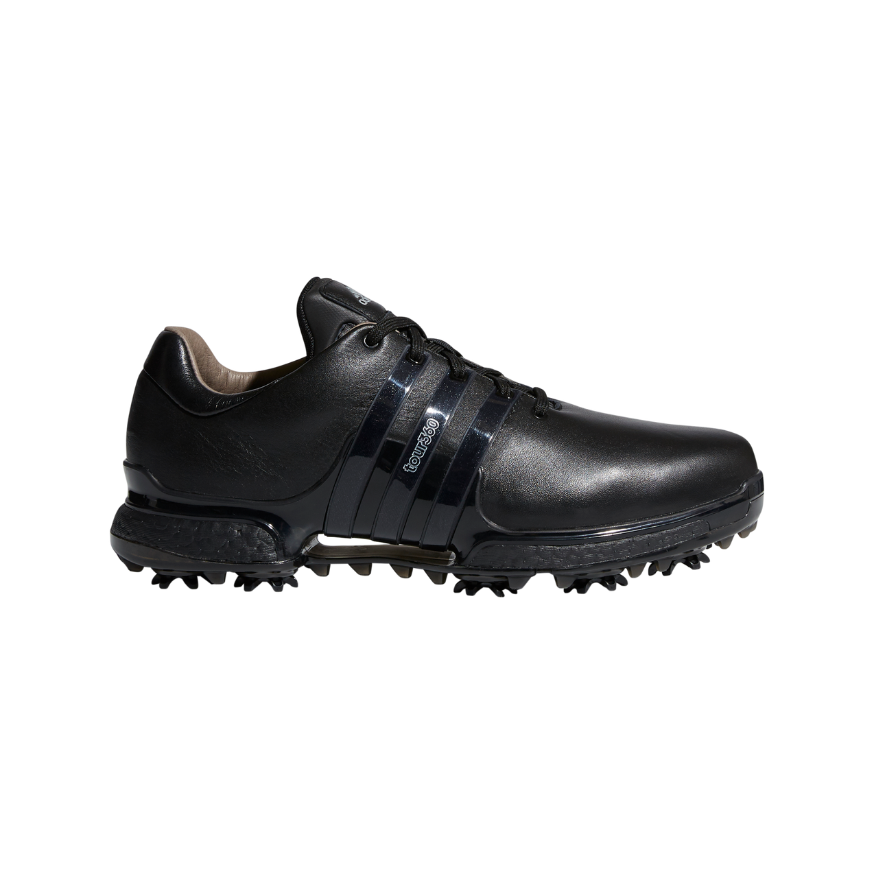 Adidas Tour360 Boost Mens Sz 10 Golf Shoes Black Leather Spiked F33250 Adidas Tour 360 Boost 2.0 Golf Shoes Black Core Mens Size 12  main image 4
