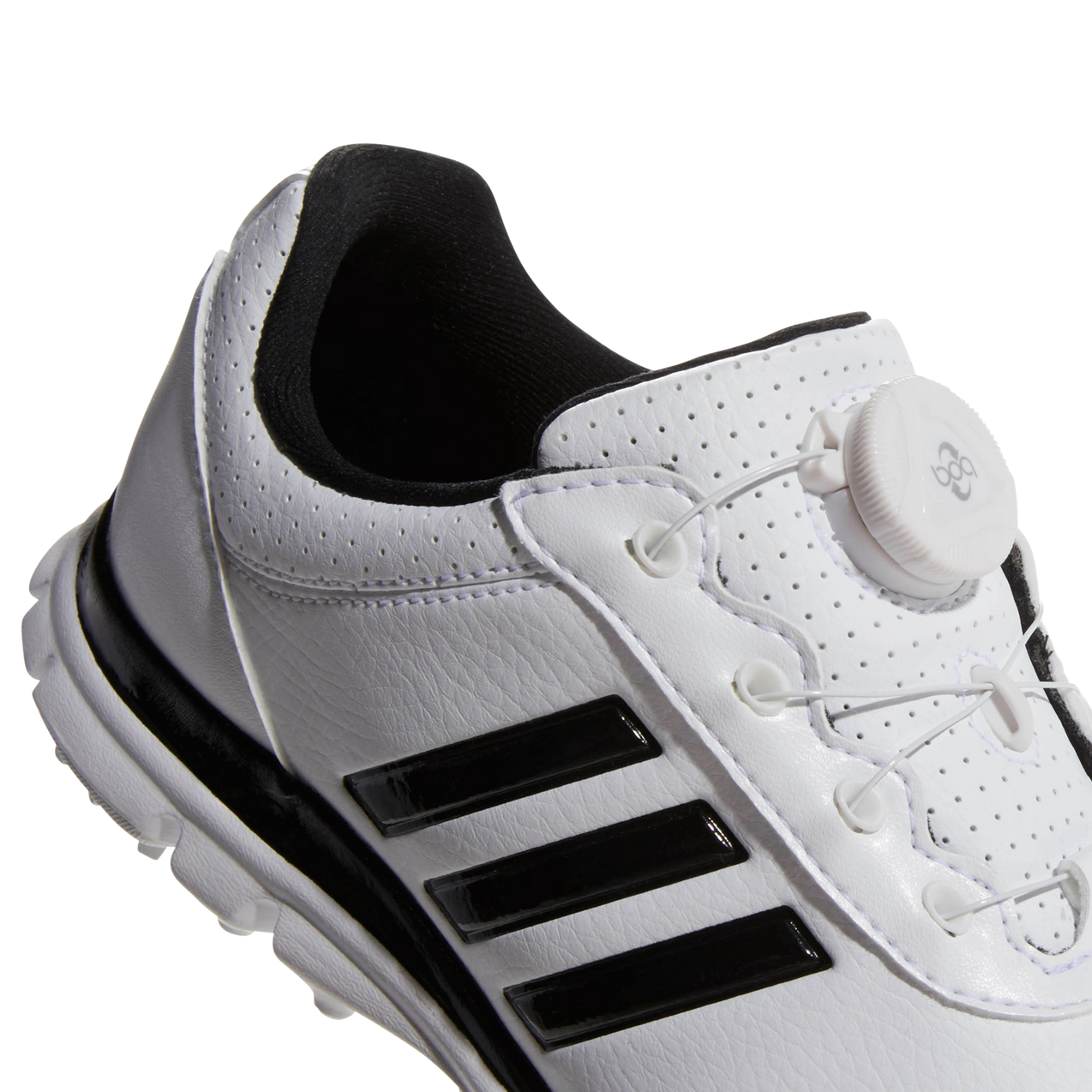 Women's Adistar Lite Boa Spiked Golf Shoe - WHT/BLK