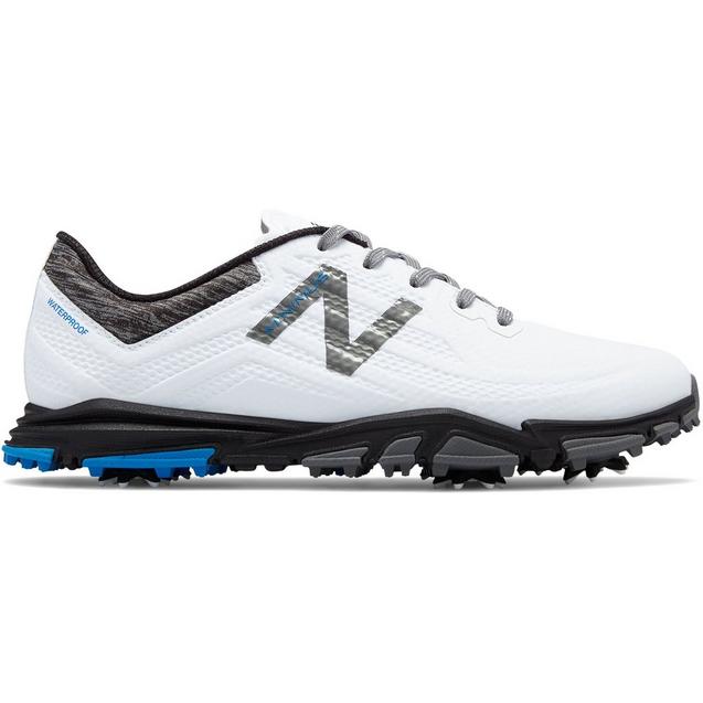 Men s Minimus Tour Spiked Golf Shoe WHT BLK NEW BALANCE Golf