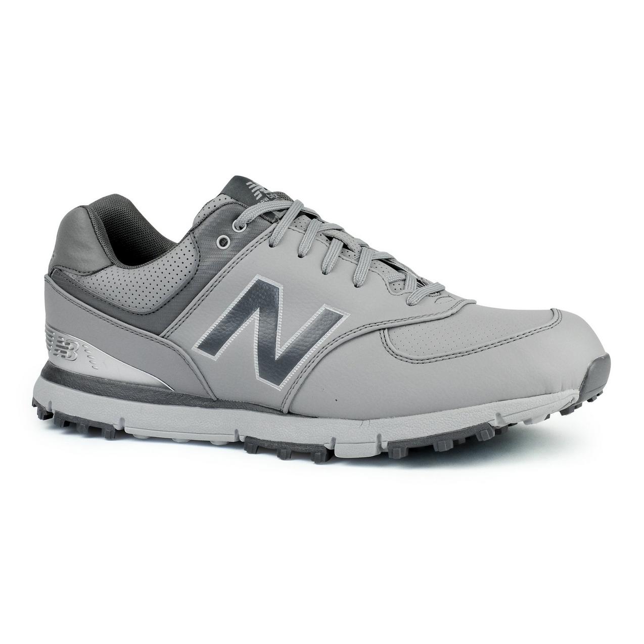 Men's 574 Spikeless Golf Shoe GRY/SIL NEW BALANCE Golf Shoes