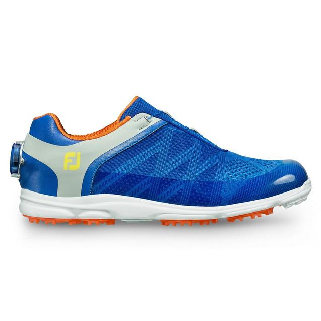 Chaussures Sport SL BOA sans crampons pour femmes - Bleu/Orange