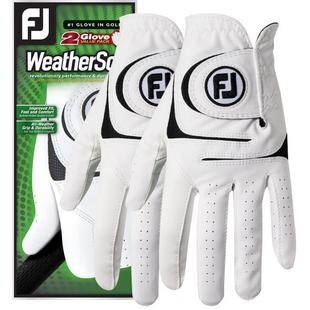 Men's WeatherSof Golf Gloves - Cadet - 2 Pack