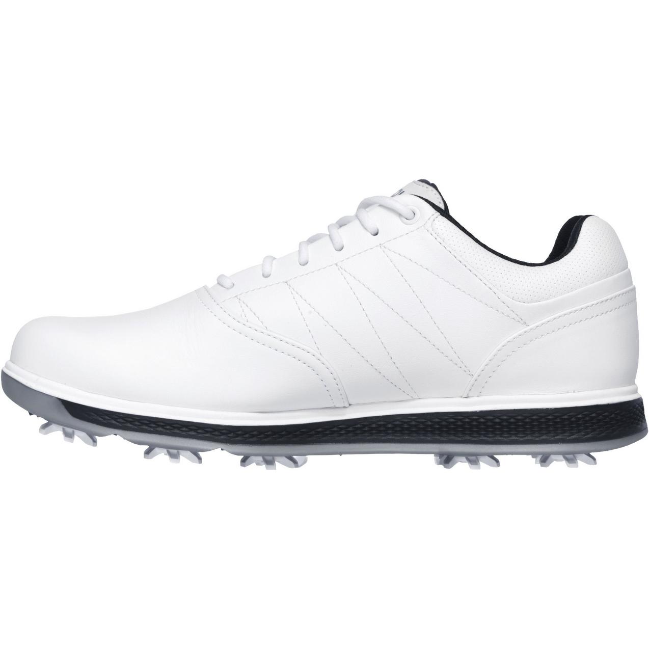 Men's Go Golf Pro V.3 Spiked Golf Shoe - WHT/NVY