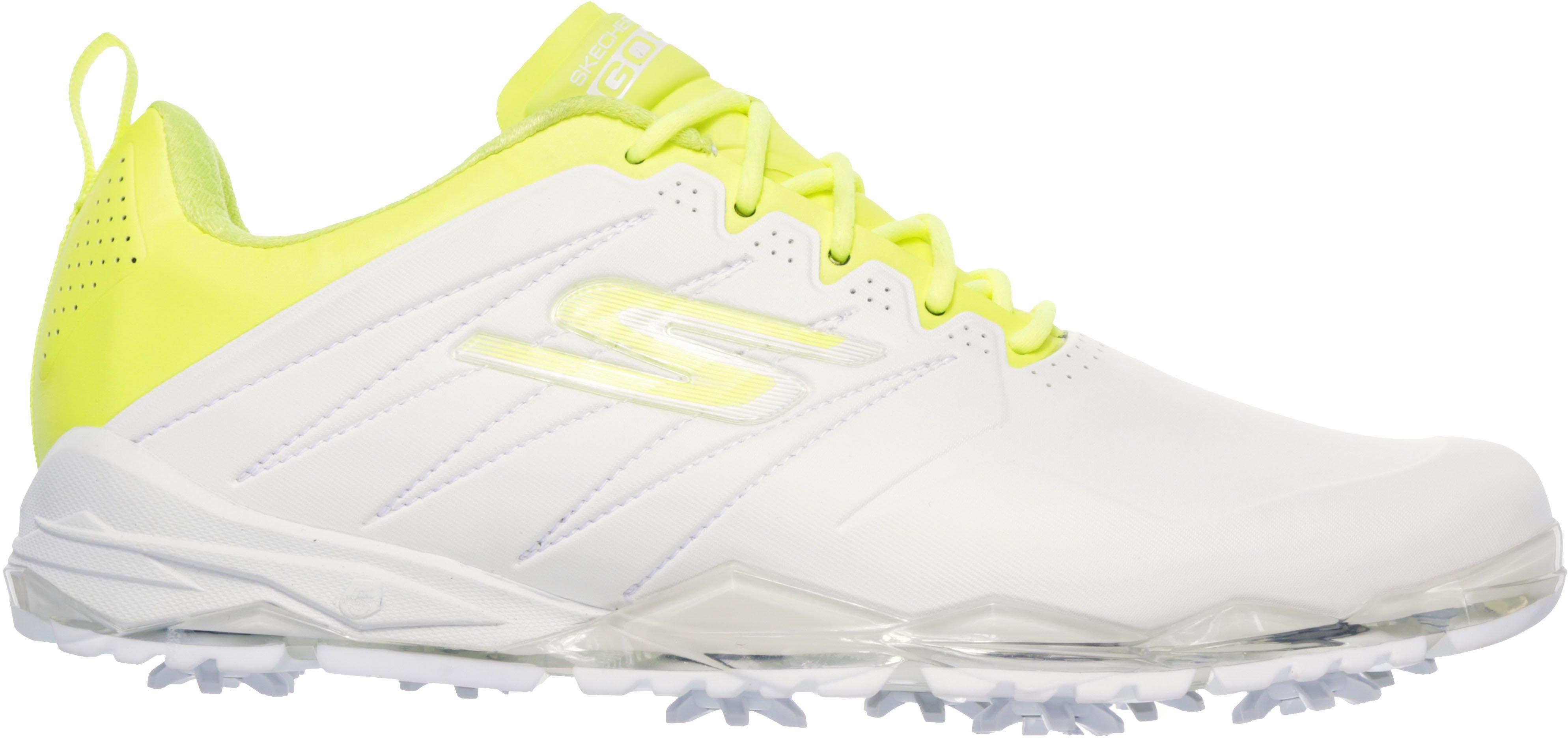 Men's Go Golf Focus Collegiate Spiked Golf Shoe - WHT/LME | | Golf Town Limited