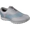 Chaussures Go Golf Elite Ace sans crampons pour femmes - Gris foncé/Bleu