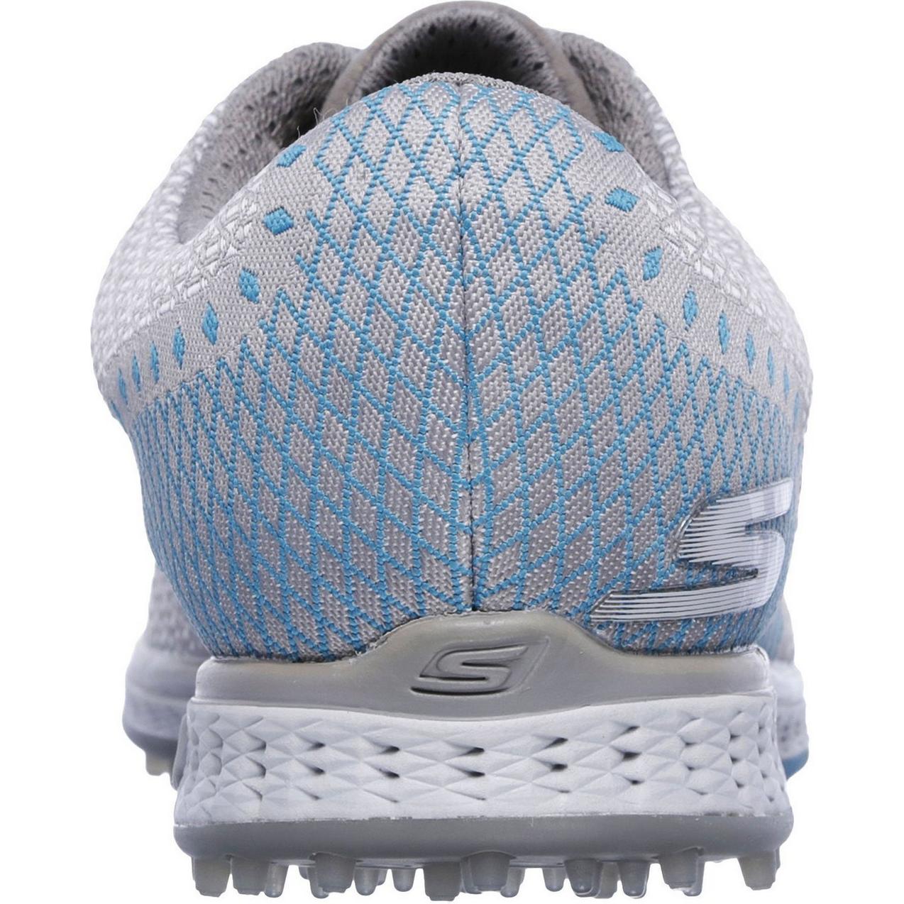 Women's Go Golf Elite Ace Spikeless Golf Shoe - DKGRY/BLU