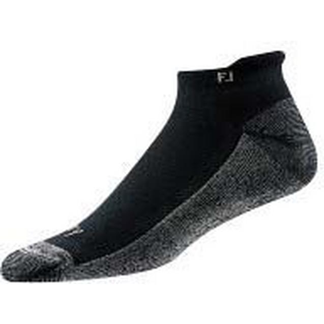 Mens Prodry Roll Tab Black Socks FOOTJOY