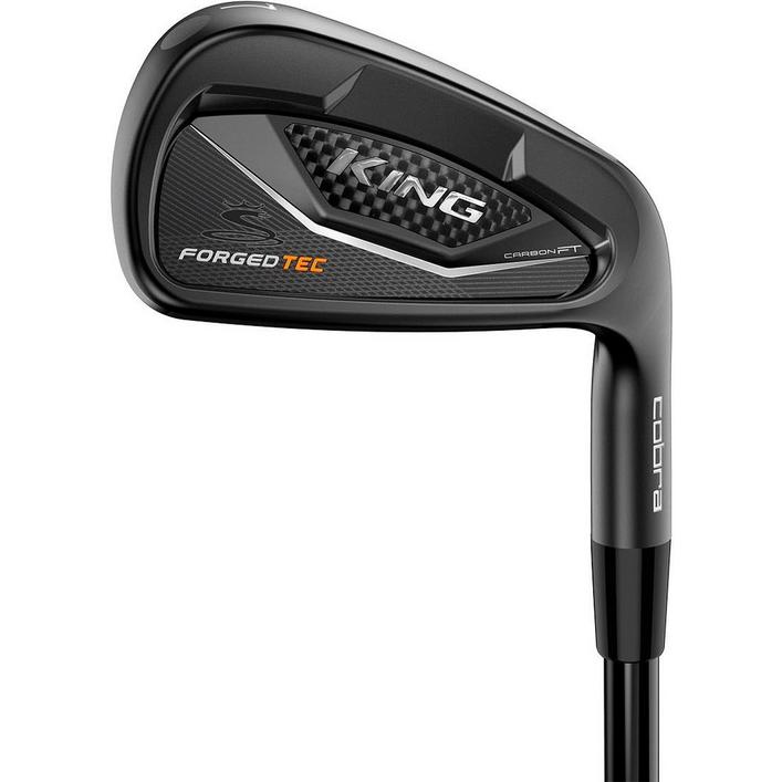 King Tec Black 5PW, GW Iron Set with Steel Shafts COBRA