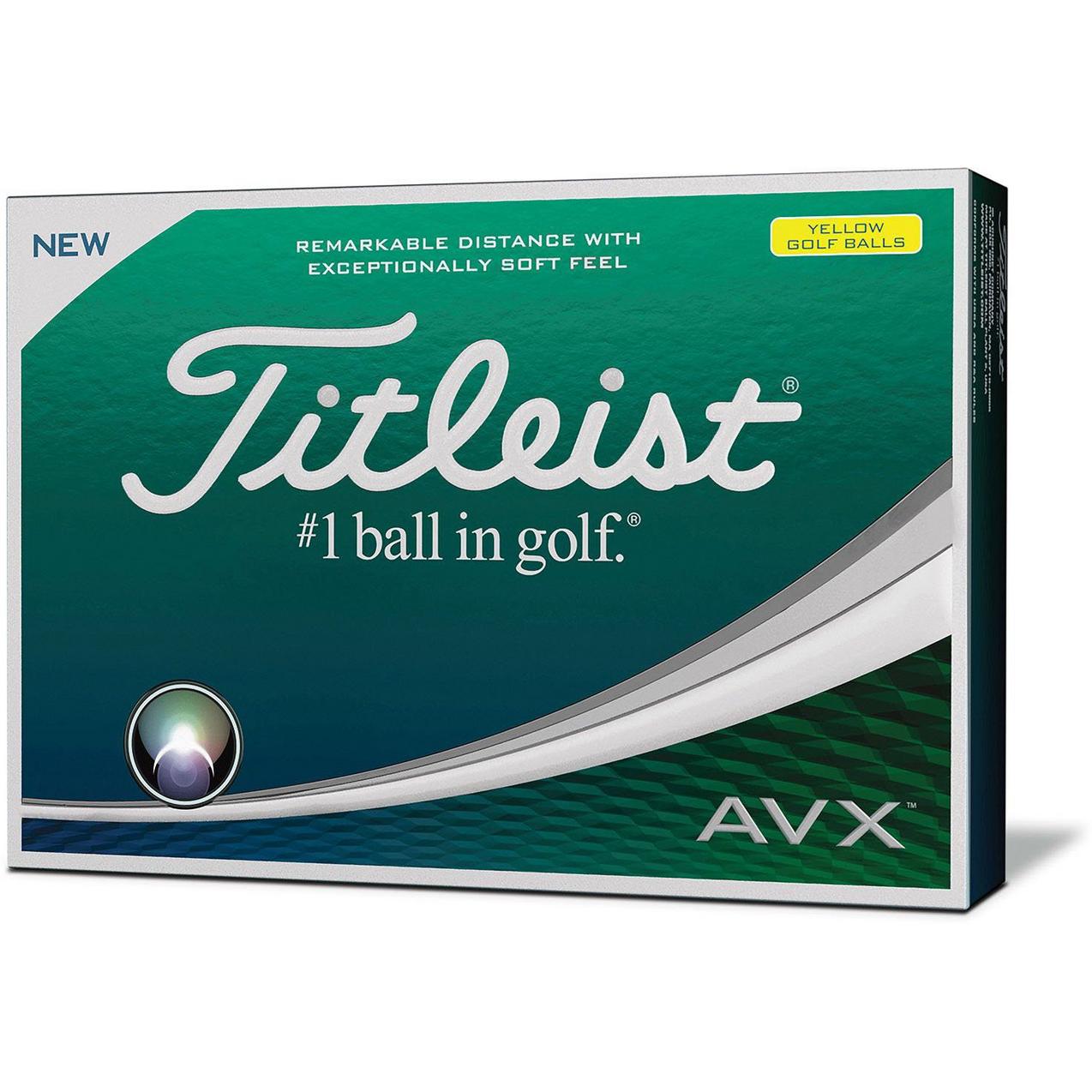Prior Generation - AVX Golf Balls - Yellow
