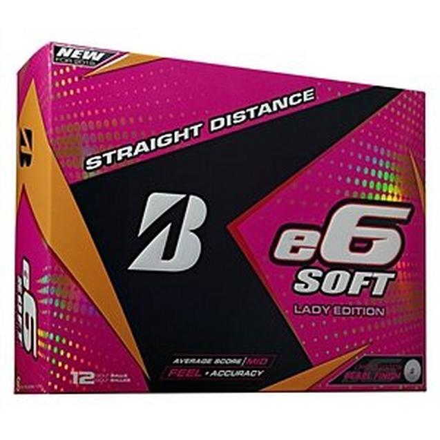 Women's e6 Soft Golf Balls - White