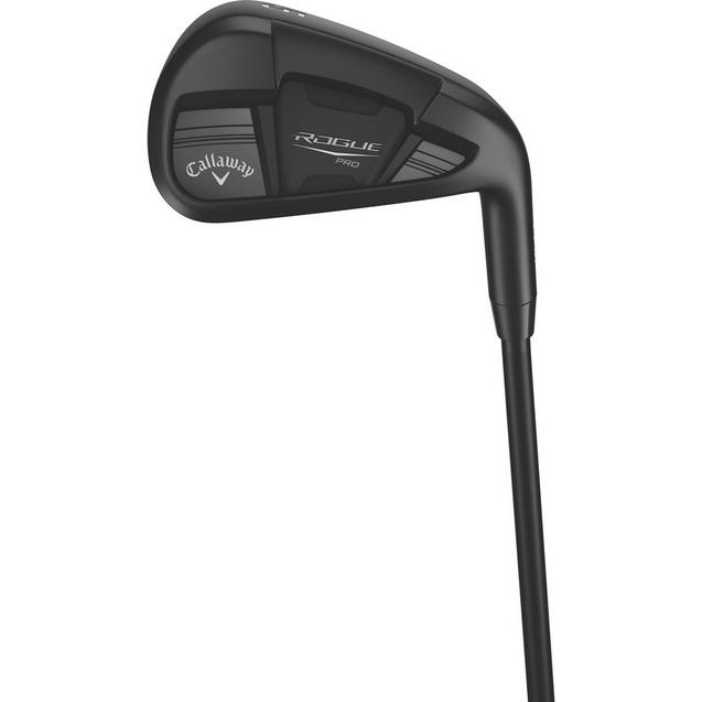 Rogue Pro Black 4-PW, GW Iron Set with Steel Shafts