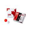 Vivid 6 Pack Golf Balls - Canada Edition