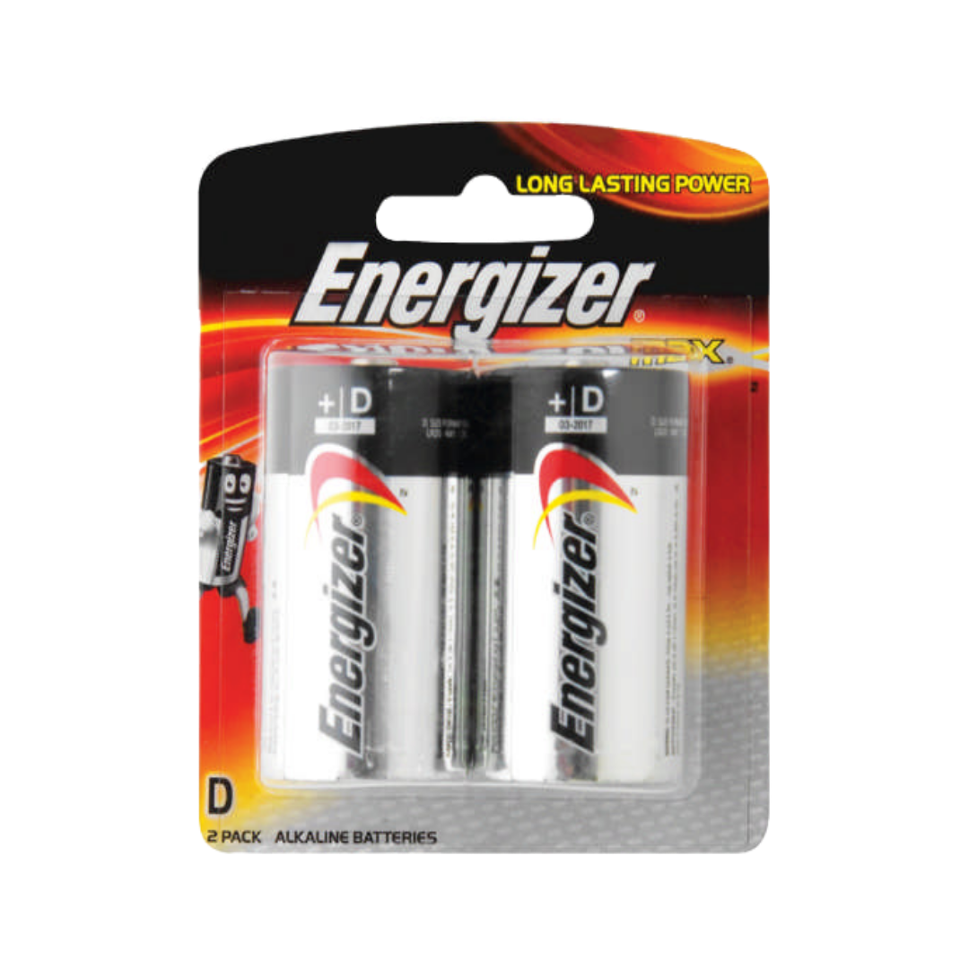 Energizer D Battery - 2-Pack