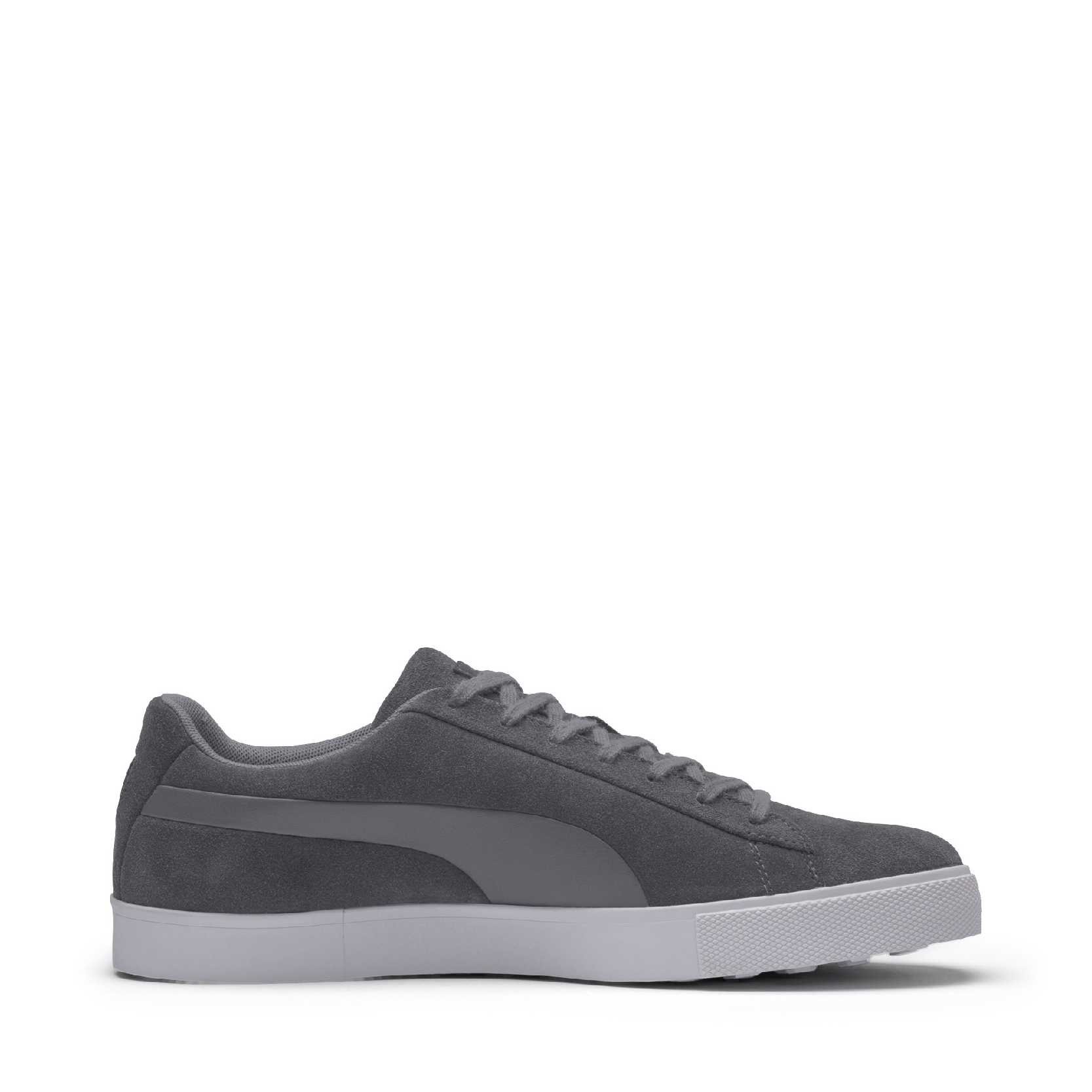 Men's Suede G Spikeless Golf Shoe Grey PUMA Golf Shoes
