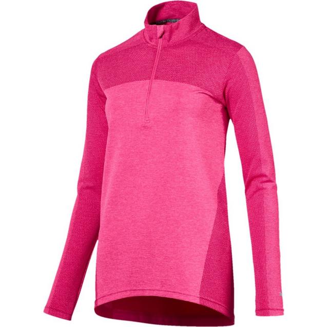 Women's Evoknit Seamless 1/4 Zip Long Sleeve Top PUMA