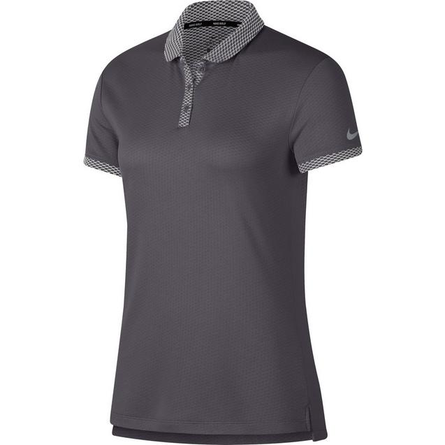 Nike women's dry hot sale short sleeve golf polo