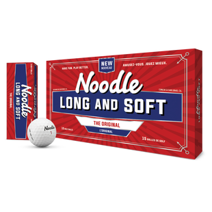 Noodle Long & Soft Golf Balls - White