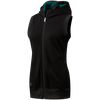 Women's Full Zip Fleece Hooded Vest 