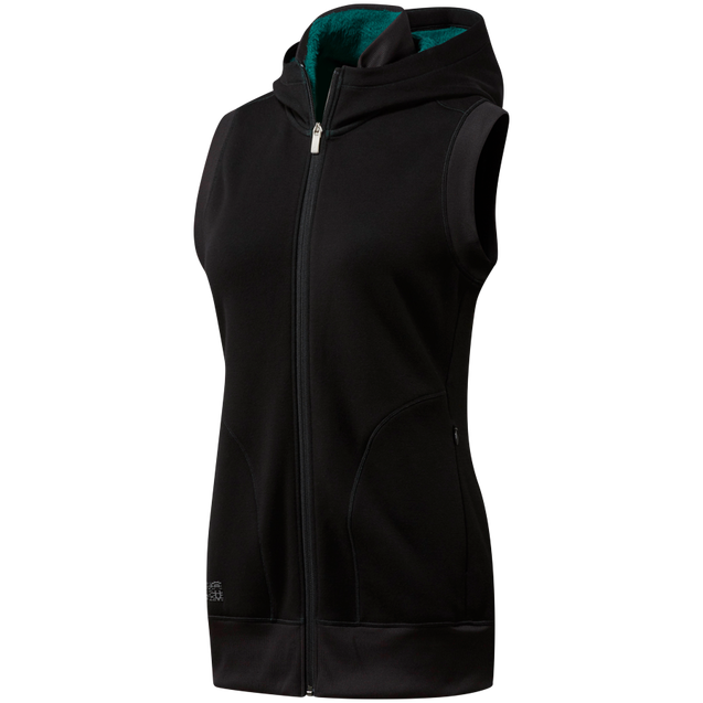 Women's Full Zip Fleece Hooded Vest  ADIDAS