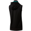Women's Full Zip Fleece Hooded Vest 