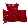 Foulard Popcorn en tricot pour femmes