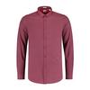 Men's Small Dot Fine Jacquard Woven Long Sleeve Shirt