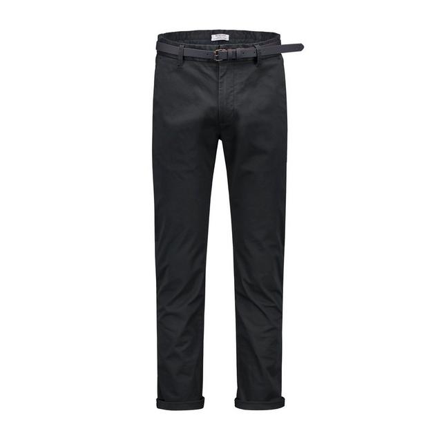 Pantalon chiné léger extensible avec ceinture pour hommes DSTREZZED