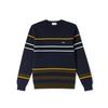 Men's Crew Neck Multicolor Striped Milano Sweater