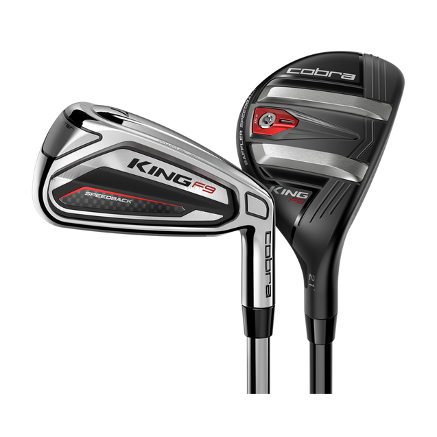 King F9 5H, 6-PW, GW Combo Iron Set with Steel Shafts