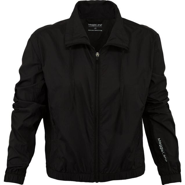 Women's Cropped Wind Full Zip Jacket  MAGGIE LANE