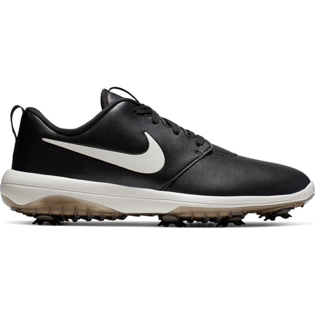 Men's Roshe G Tour Spiked Golf Shoe - Black/White