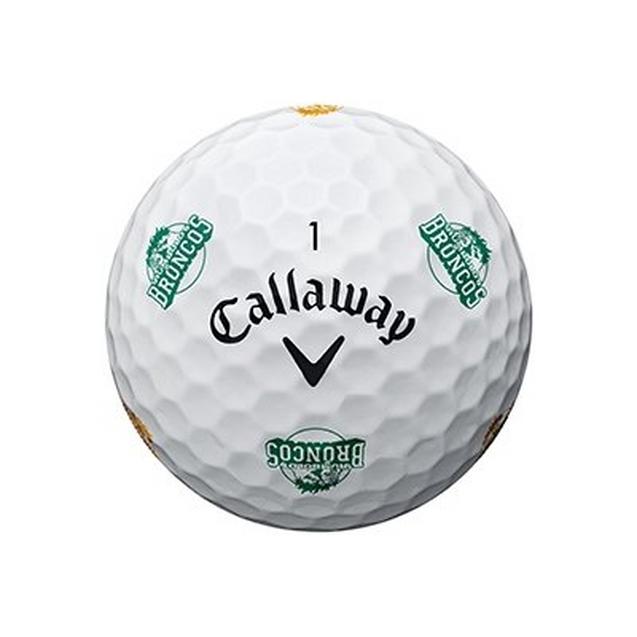Balles Chrome Soft des Broncos de Humboldt (12 balles) CALLAWAY