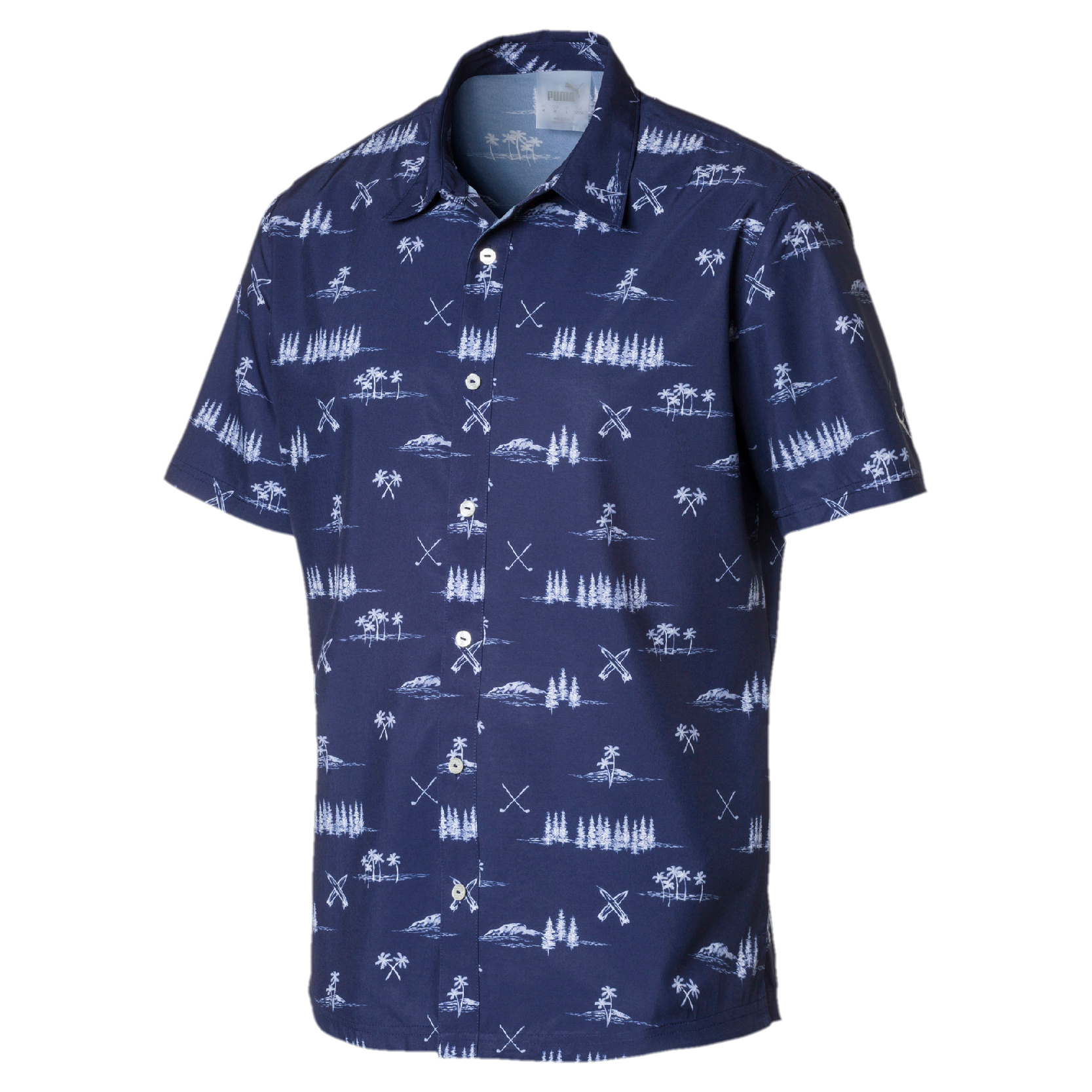 puma golf paradise shirt