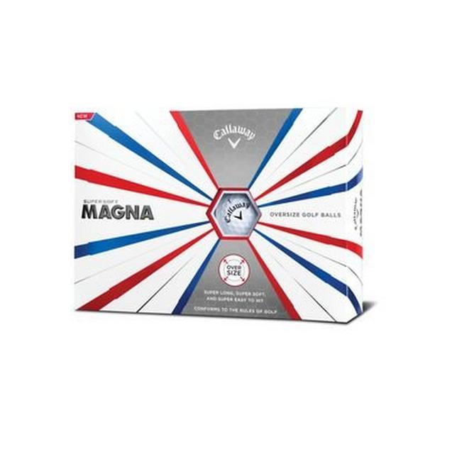 Supersoft Magna Golf Balls - White CALLAWAY