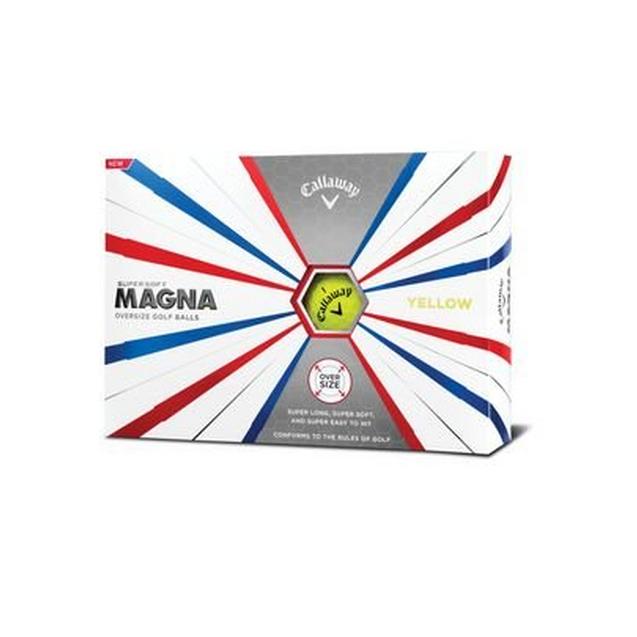 Supersoft Magna Golf Balls - Yellow CALLAWAY