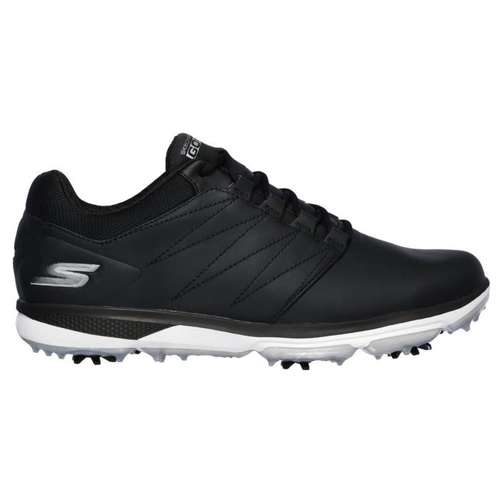 Men's Go Golf Pro 4 Spiked Golf Shoe BLACK/WHITE SKECHERS Golf