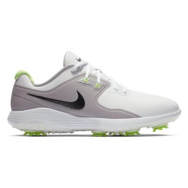 Men's Vapor Pro Spiked Golf Shoe - WHT/GRY/GREEN NIKE