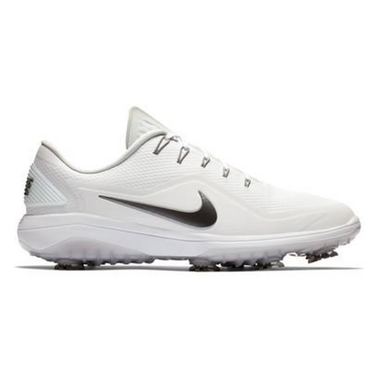 Men's React Vapor 2 Spiked Golf Shoe - WHITE/SILVER | NIKE