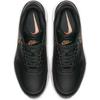 Chaussures Air Max 1 G sans crampons pour femmes - Noir/Or rose