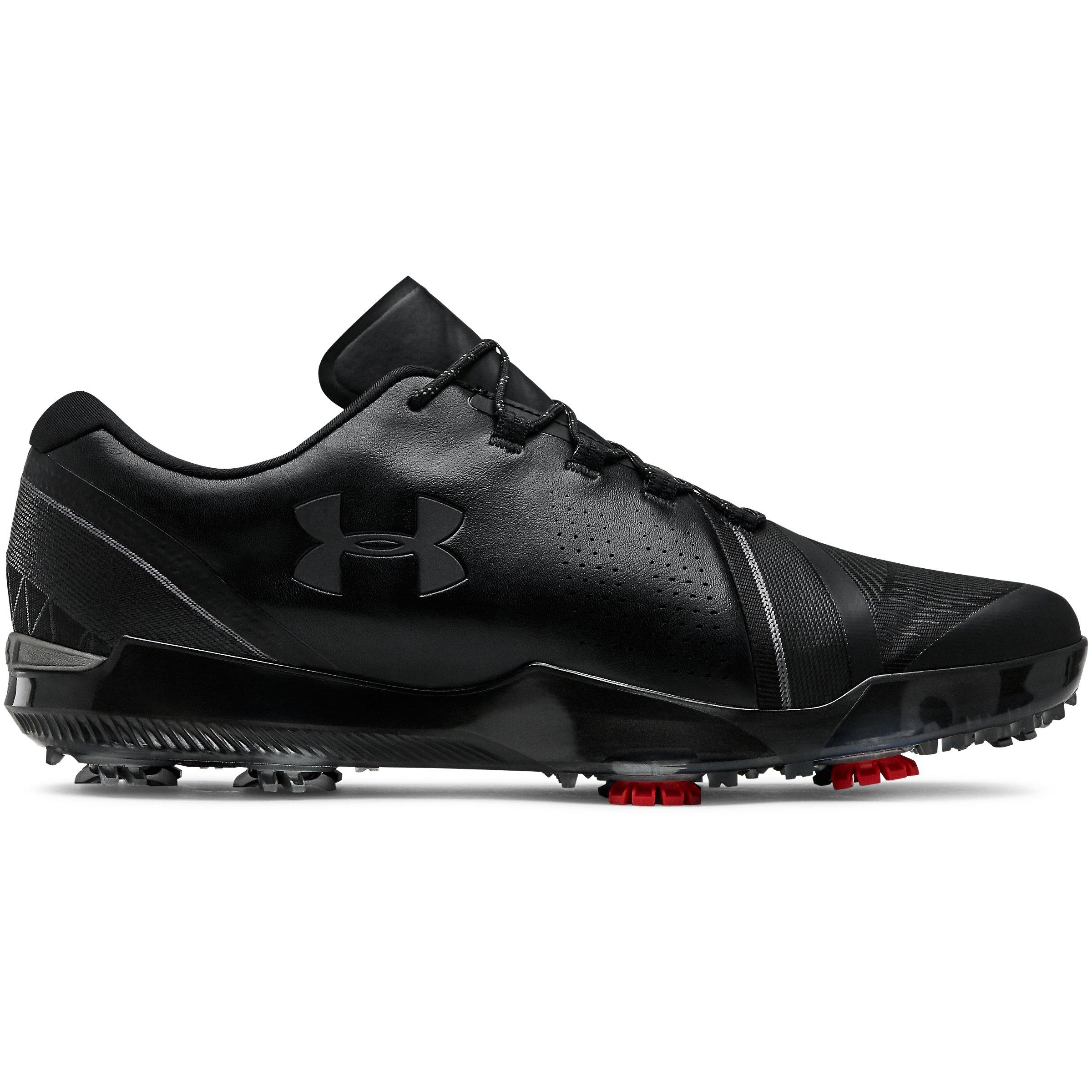 Men's Spieth Spiked Golf Shoe BLACK UNDER ARMOUR Golf