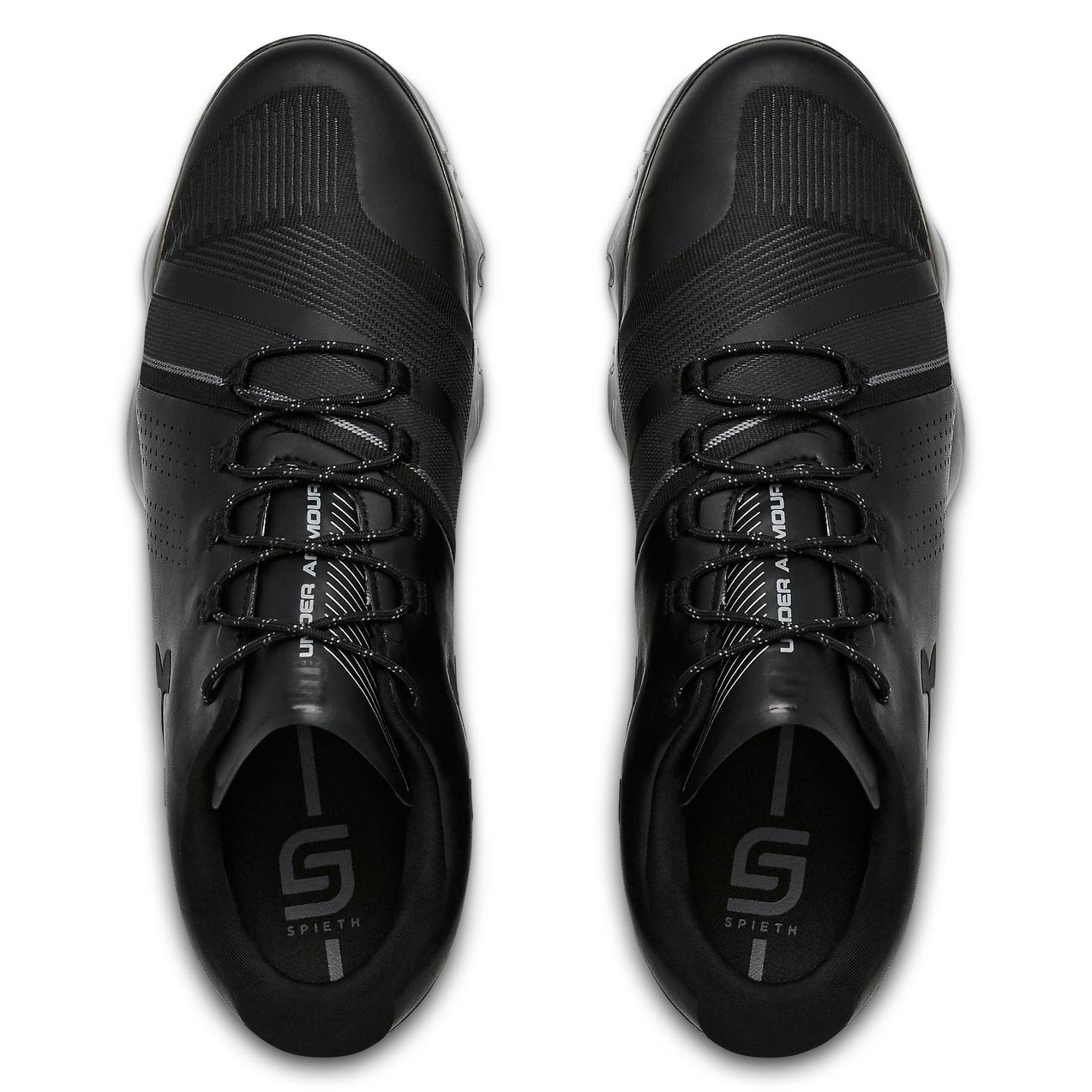 Men's Spieth Spiked Golf Shoe BLACK UNDER ARMOUR Golf - Main Image