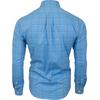 Men's Large 4 Colour Plaid Woven Long Sleeve Shirt