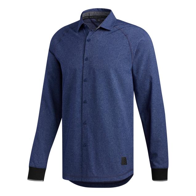 Men's adicross Beyond 18 Woven Oxford Long Sleeve Shirt