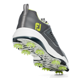 Men's Fury Spiked Golf Shoe - GREY/WHITE/GREEN