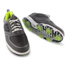 Chaussures Fury à crampons pour hommes - Gris/Blanc/Vert