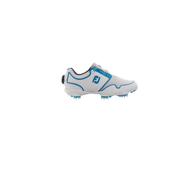 Chaussures Sport Boa TF à crampons pour femmes - Blanc/Bleu