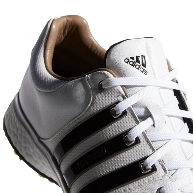 Men s Tour360 XT Spikeless Golf Shoe WHITE BLACK SILVER ADIDAS Golf Shoes Men s Golf Town Limited