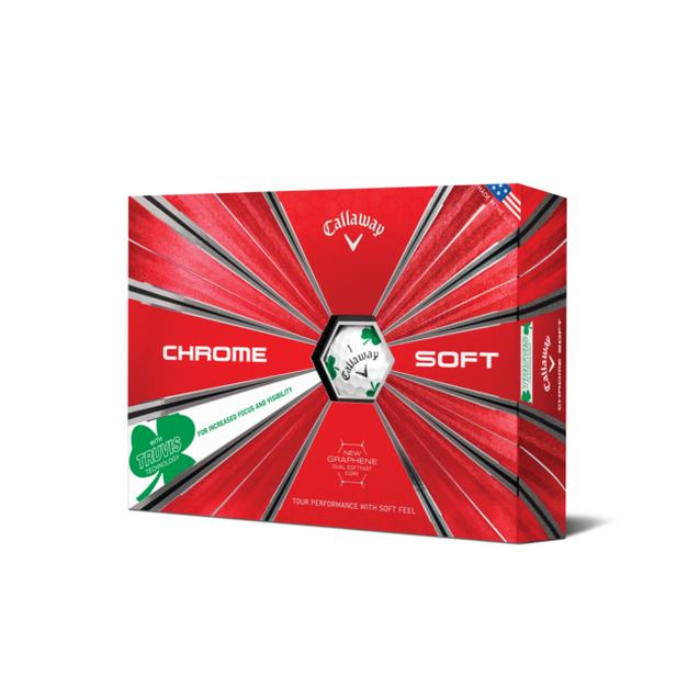 Chrome Soft Truvis Golf Balls - Clover Edition
